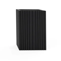SQUARELY COPENHAGEN - Plantekasse - Unfold SQUARE TALL - Sort - 47 x 52 x 70cm