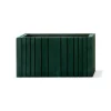 SQUARELY COPENHAGEN - Plantekasse - Unfold WIDE - Forest Green - 77 x 33 x 40 cm
