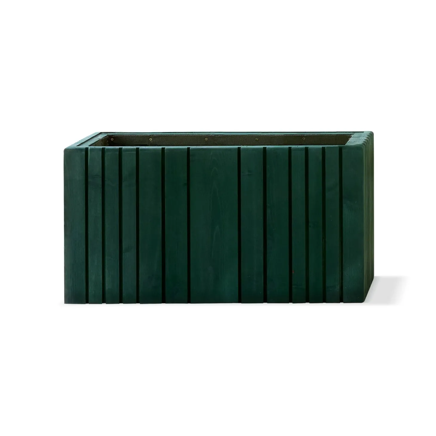 SQUARELY COPENHAGEN - Plantekasse - Unfold WIDE - Forest Green - 77 x 33 x 40 cm