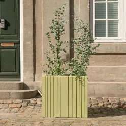 SQUARELY COPENHAGEN - Plantekasse - Unfold WIDE TALL - Rød - 77 x 33 x 70 cm