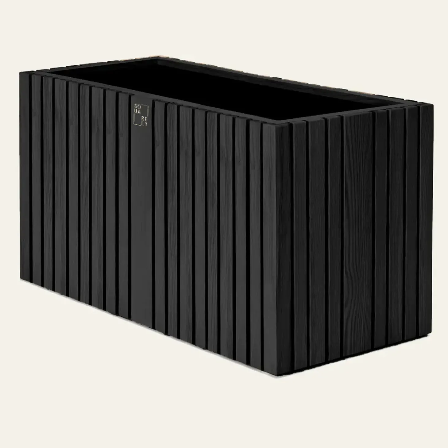 SQUARELY COPENHAGEN - Plantekasse - GrowLARGE - Sort Ask