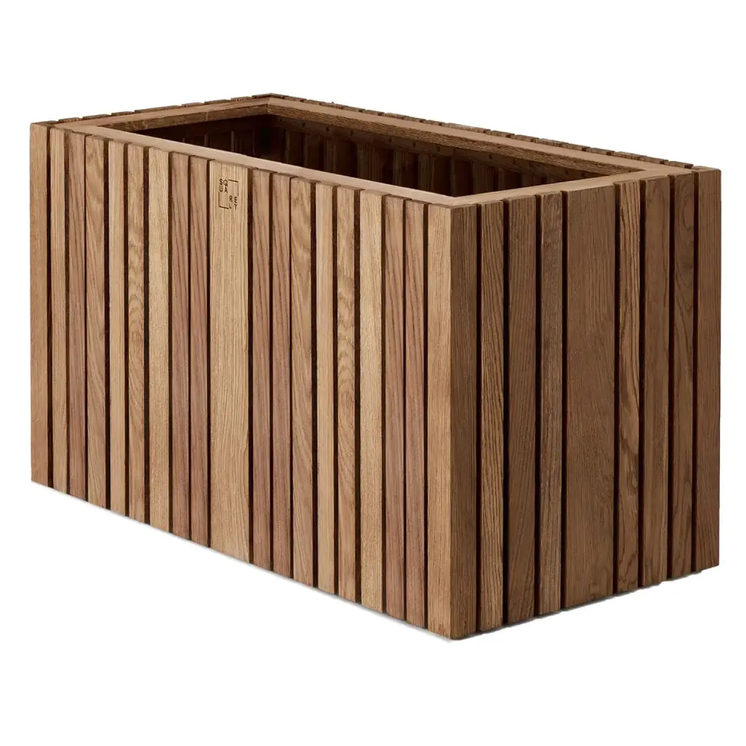 SQUARELY COPENHAGEN - Plantekasse - GrowLARGE - Mørk Eg - 90x45x52cm