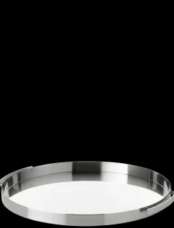 Stelton - Arne Jacobsen serveringsbakke Ø 33,5 cm stål