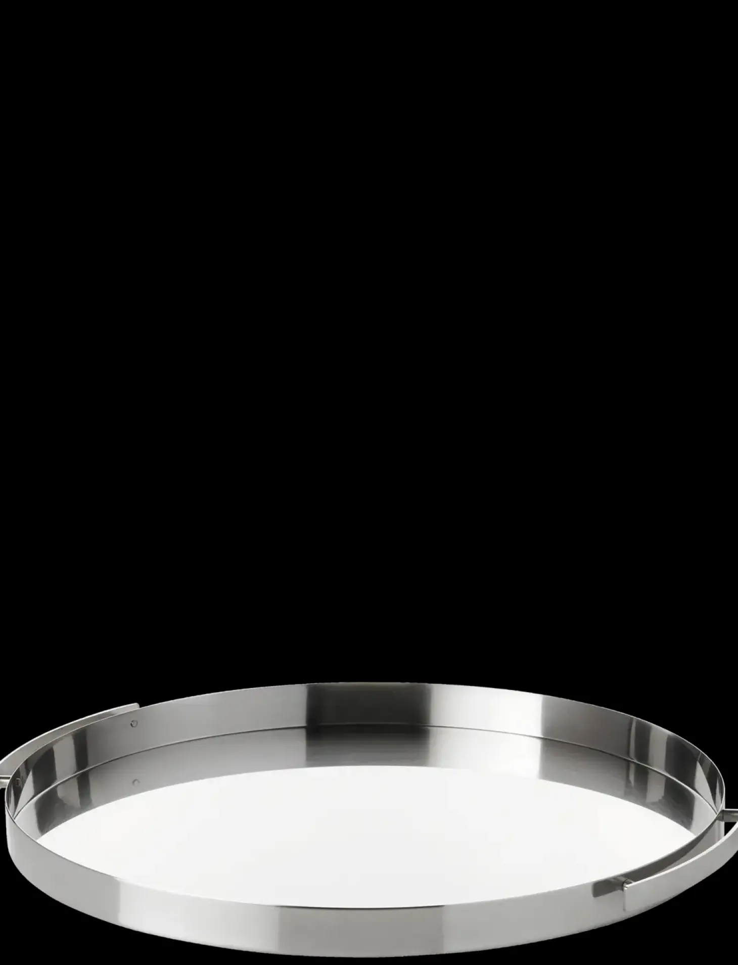 Stelton - Arne Jacobsen serveringsbakke Ø 33,5 cm stål