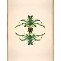 The Dybdahl - Plakat 50x70 cm. - Botanical reflection #8801 - Papir