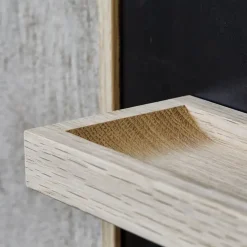 The Oak Men - Notice Shelf - Small - Dark Oak