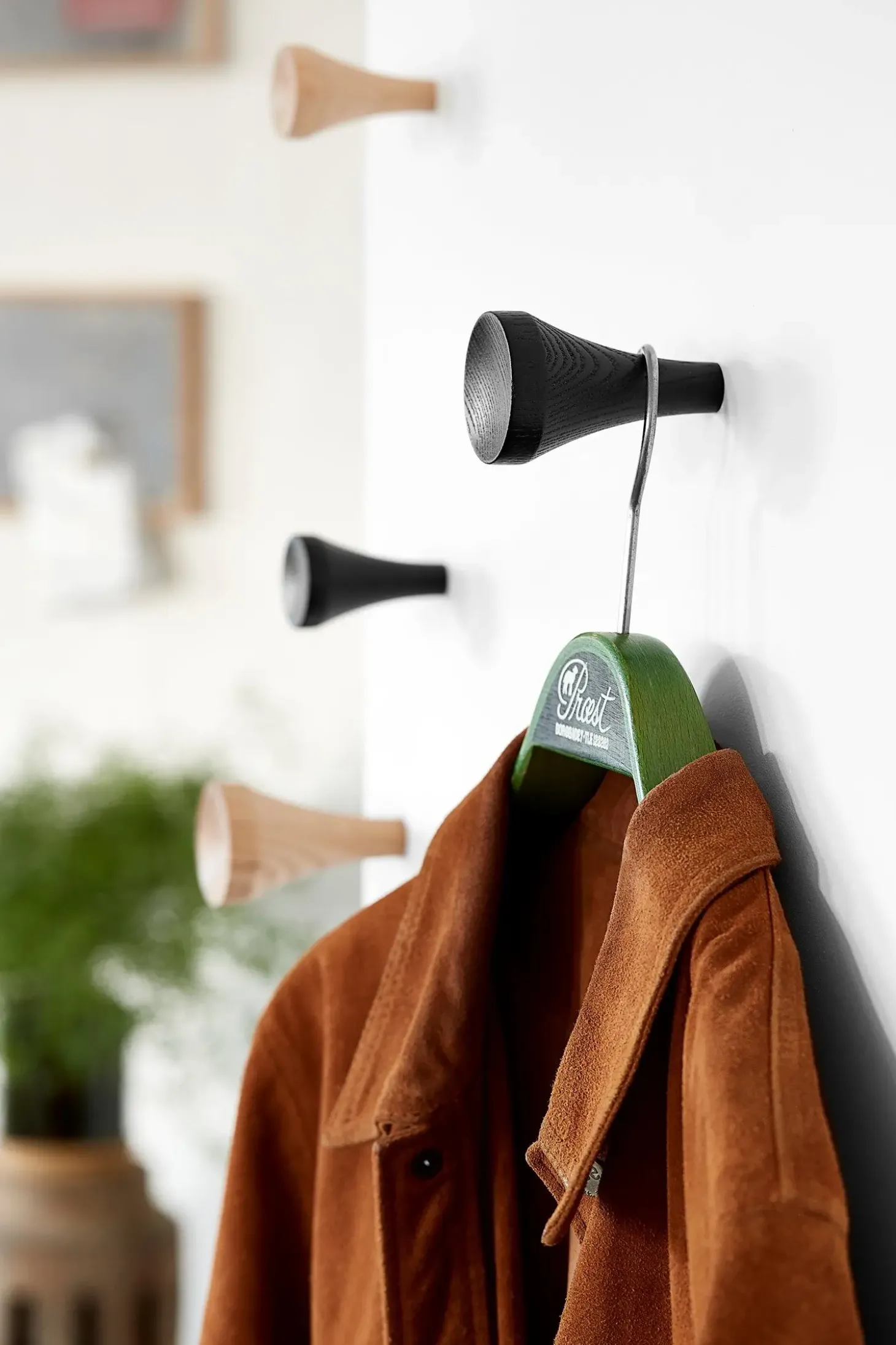 The Oak Men - Tee Hook - Greb/ knage Sort - Large