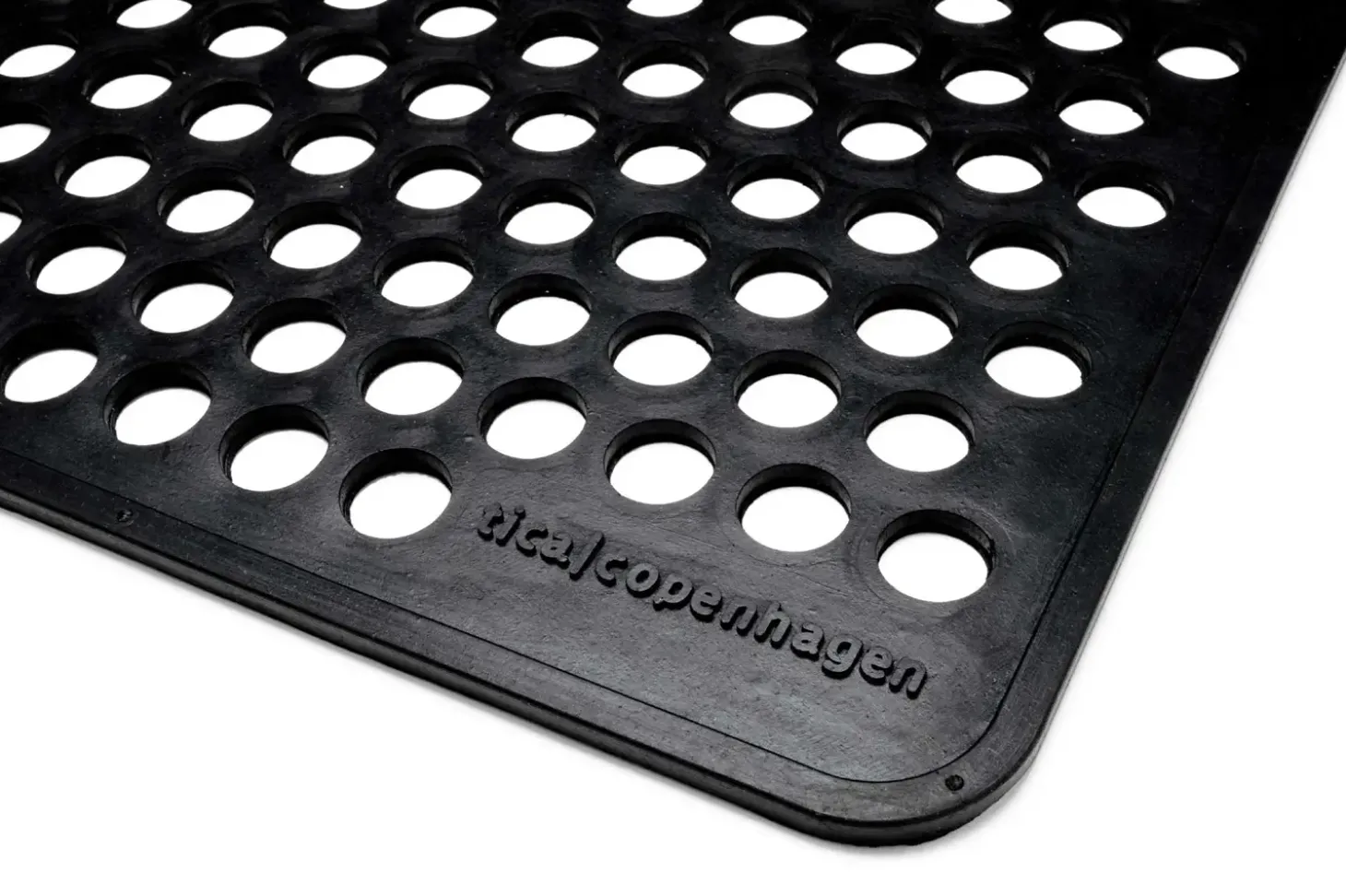 Tica Copenhagen - Dørmåtte - Dot design - Gummi - 40x60 cm