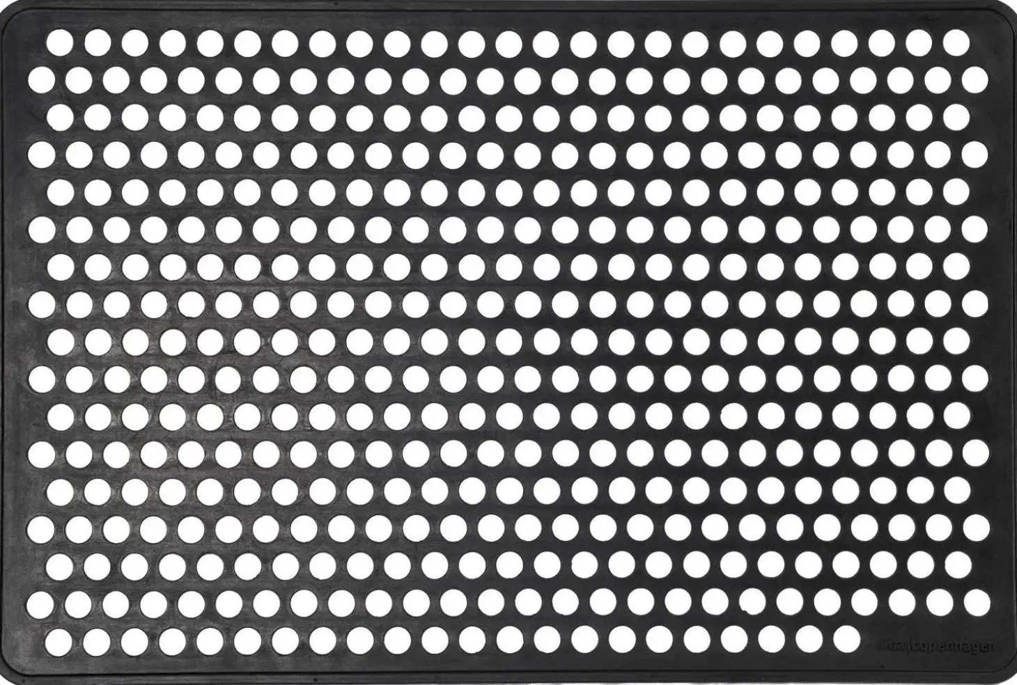 Tica Copenhagen - Dørmåtte - Dot design - Gummi - Large