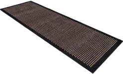 Tica Copenhagen - Løber - Dot - Sort/Sand - 100x300 cm
