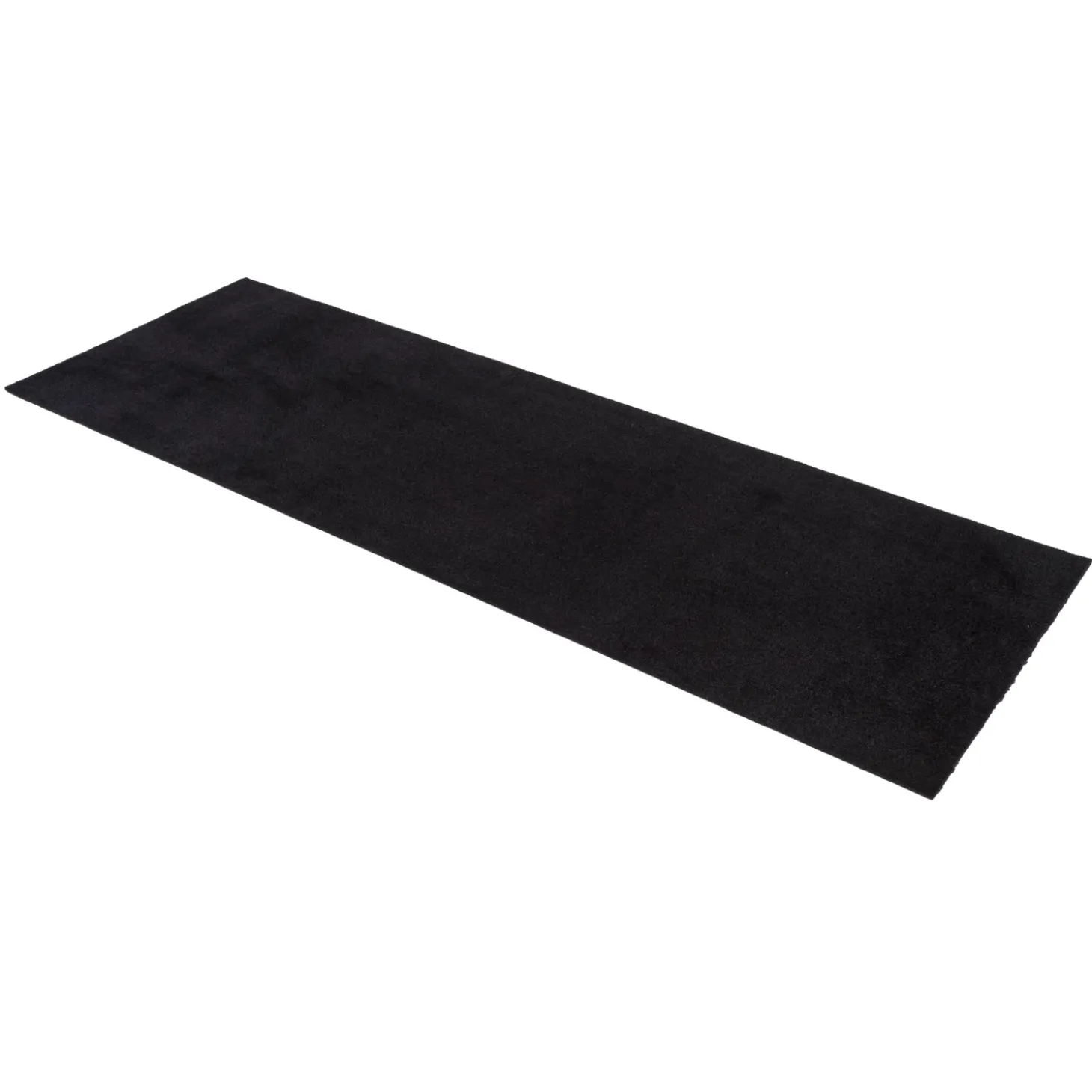 Tica Copenhagen - Løber - Ensfarvet - Sort - 90x200 cm