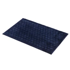 Tica Copenhagen - Smudsmåtte - Dots - Mørkeblå - 67x120 cm