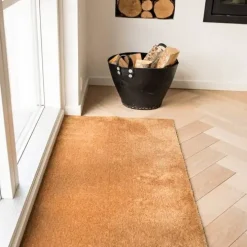 Tica Copenhagen - Smudsmåtte - Ensfarvet - Dijon - 67x120 cm