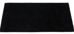 Tica Copenhagen - Smudsmåtte - Ensfarvet - sort - 67x200 cm