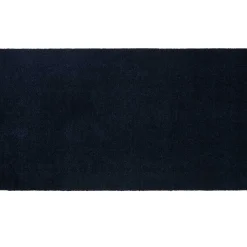 Tica Copenhagen - Smudsmåtte - Ensfarvet - Mørkeblå - 67x120 cm