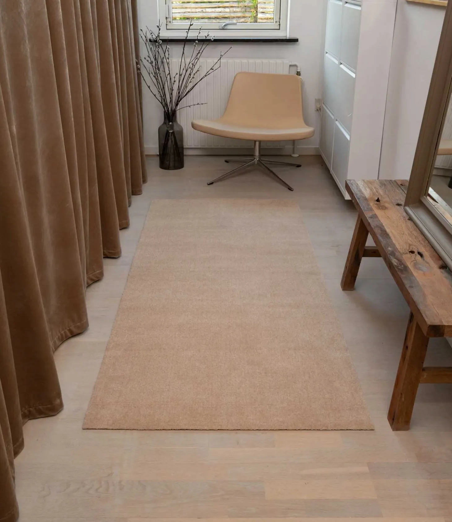 Tica Copenhagen - Smudsmåtte / Måtte - Ivory / beige - 90x200 cm