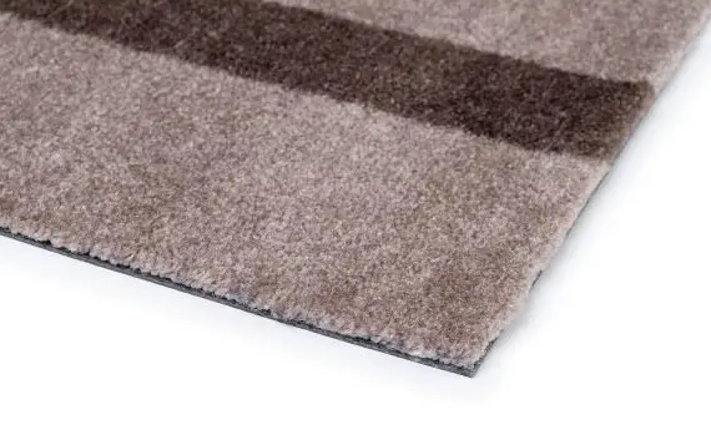 Tica Copenhagen - Smudsmåtte - Stripes Vertical - Sand/Brun - 67x120 cm