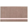 Tica Copenhagen - Smudsmåtte - Stripes Vertical - Sand/Lyserød - 67x120 cm