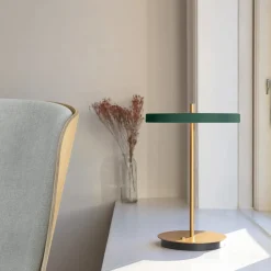 Umage - Bordlampe - Asteria Move - Forest green - Ø20 cm
