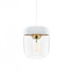 Umage - Lampe - Acorn - Hvid/børstet messing