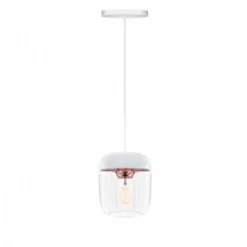 Umage - Lampe - Acorn - Hvid med børstet kobber