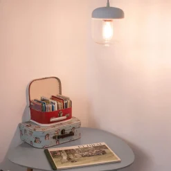 Umage - Lampe - Acorn - Hvid med børstet kobber
