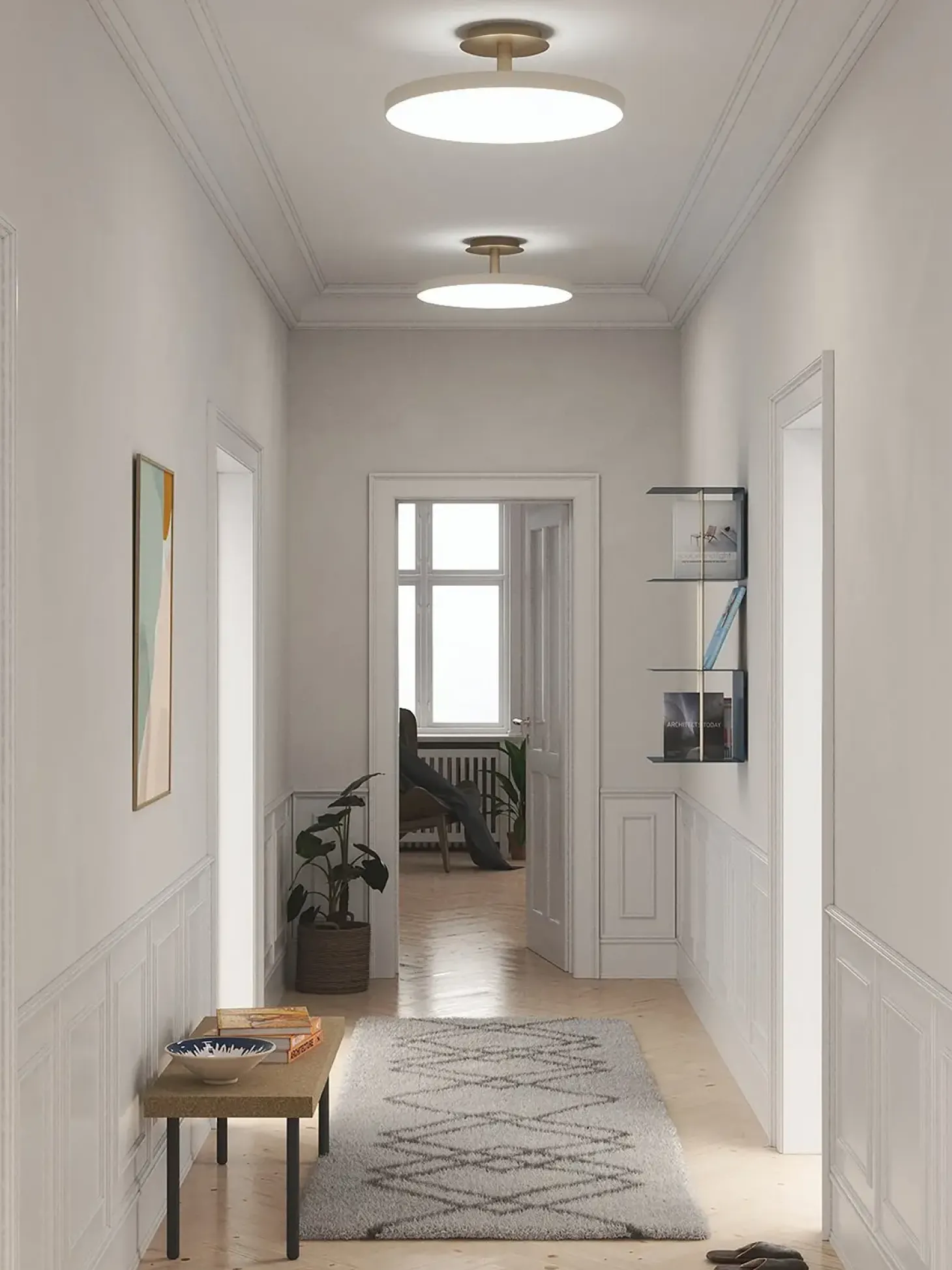 Umage - Loftlampe - Asteria Up - Grå/Anthracite - Ø60 cm