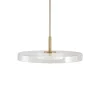 Umage - Pendel - Asteria - Messingtop - Glas - Mini Ø31 cm