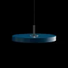 Umage - Pendel - Asteria - Sort top/Petrol blue - Mini Ø31 cm