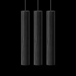 Umage - Pendel Lamper Chimes Cluster - 3 stk. - Black oak/Sort eg