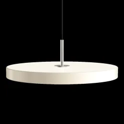 Umage - Pendel m/ ståltop - Asteria - Pearl white - Medium Ø43 cm