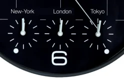 UNILUX - Væg Ur - ON-TIME - Sort