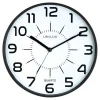 UNILUX - Væg Ur - POP UR - QUARTZ SYSTEM - SORT