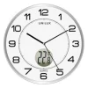 UNILUX - Væg Ur - TEMPUS - Sølv