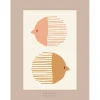 ViSSEVASSE - Bird And Fish - 30x40 cm