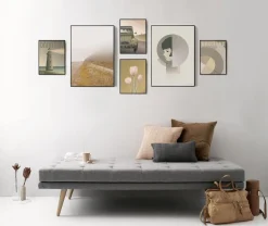 VISSEVASSE plakat - Misty Morning 02 - 50x70 cm