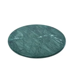 WELLmark - Rund bakke i marmor - Grøn - Ø24 cm